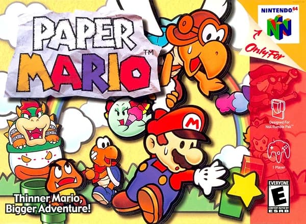 Paper Mario box art