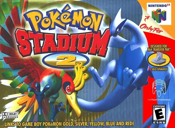 Pokemon Stadium 2 box art