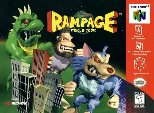 Rampage World Tour box art