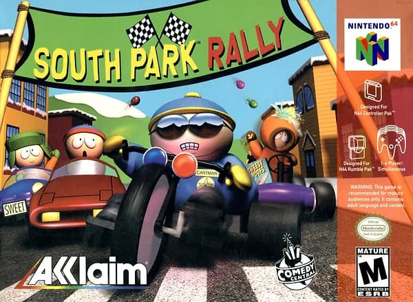 South Park Rally box art