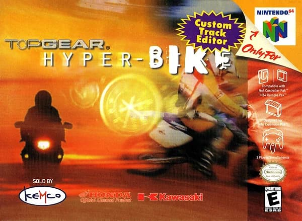 Top Gear Hyper-Bike Box Art