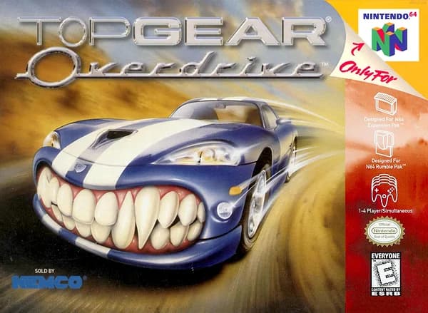 Top Gear Overdrive box art