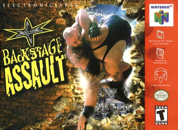 WCW Backstage Assault box art
