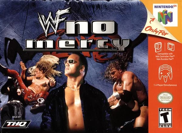 WWF No Mercy box art