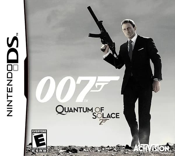 007: Quantum of Solace Nintendo DS Box Art