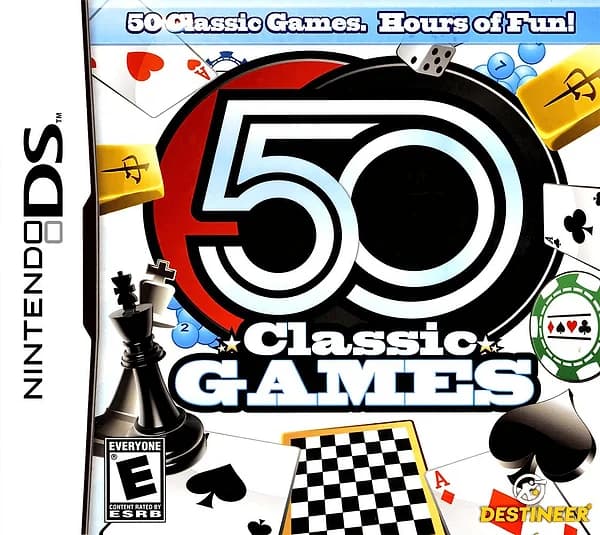 50 Classic Games Nintendo DS Box Art