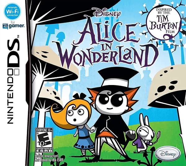 Alice in Wonderland Nintendo DS Box Art