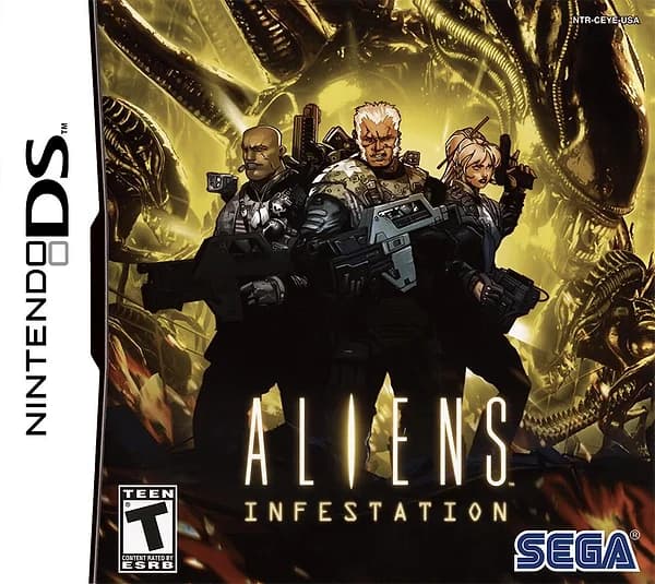 Aliens: Infestation Nintendo DS Box Art