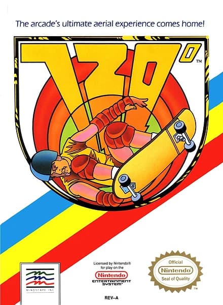 720° Nintendo NES Box Art