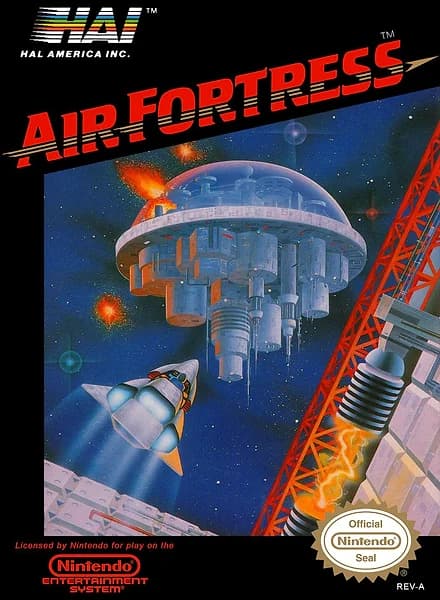 Air Fortress Nintendo NES Box Art