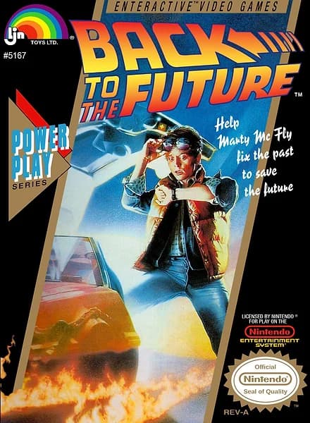 Back to the Future box art