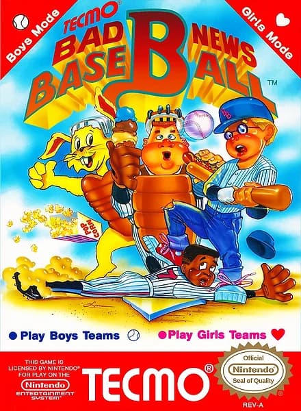 Bad News Baseball box art