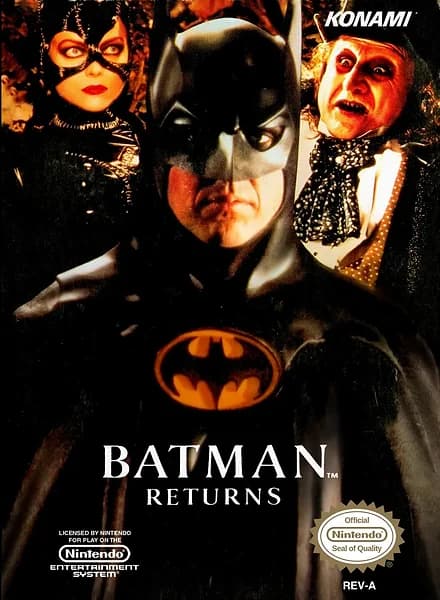 Batman Returns box art