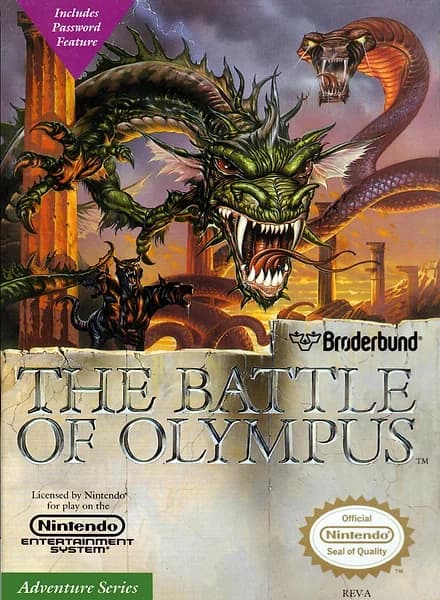 Battle of Olympus Box Art