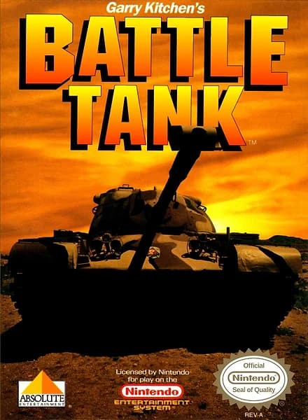 Garry Kitchen's Battletank box art
