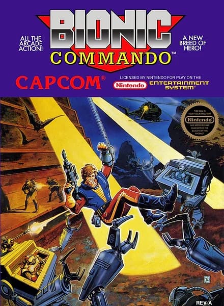 Bionic Commando box art