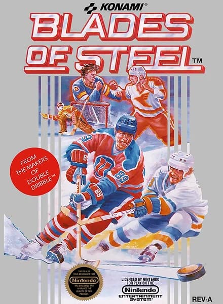 Blades of Steel box art