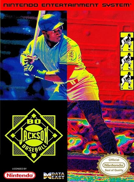 Bo Jackson Baseball box art