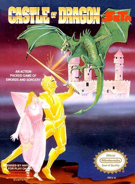 Castle of Dragon box art