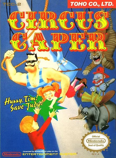 Circus Caper box art
