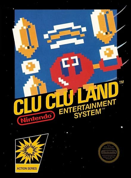 Clu Clu Land box art
