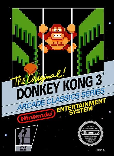 Donkey Kong 3 box art