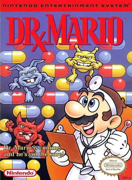 Dr. Mario box art
