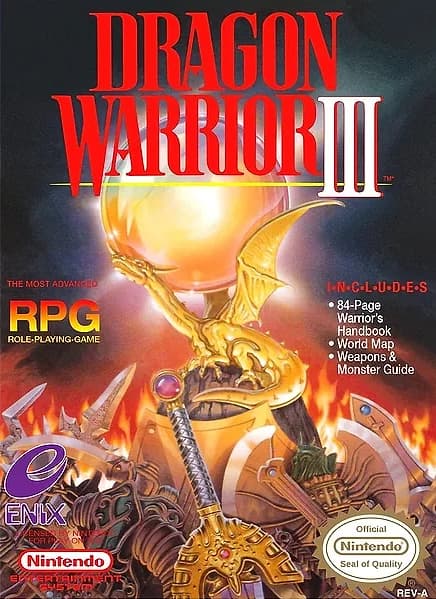Dragon Warrior III box art