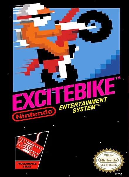 Excitebike Box Art