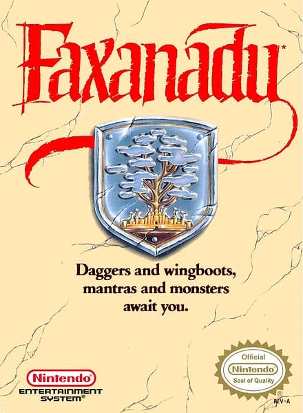 Faxanadu box art