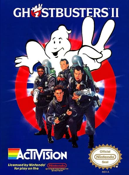 Ghostbusters II box art