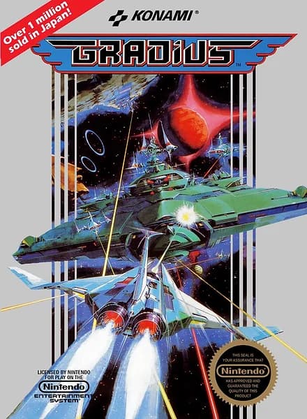 Gradius Box Art