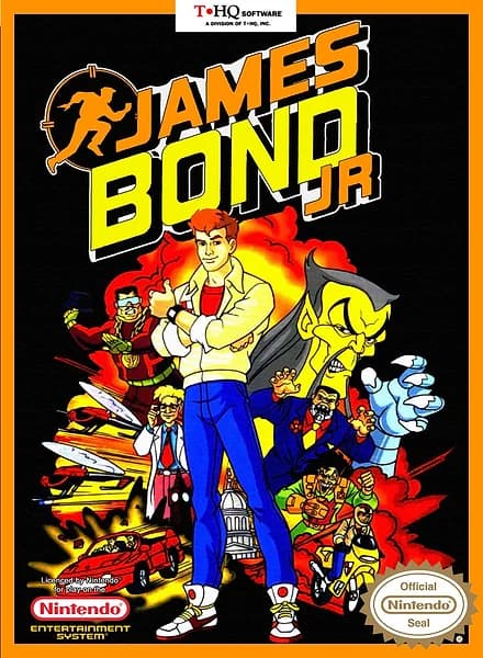 James Bond Jr. box art