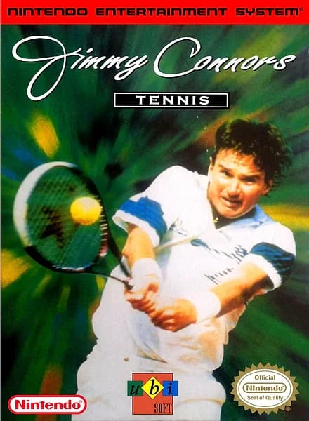 Jimmy Connors Tennis box art