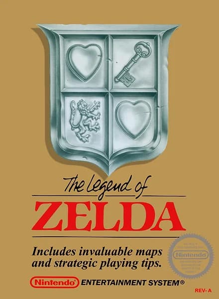 Legend of Zelda Box Art
