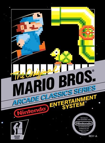 Mario Bros. box art