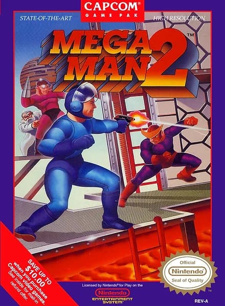 MegaMan 2 Box Art