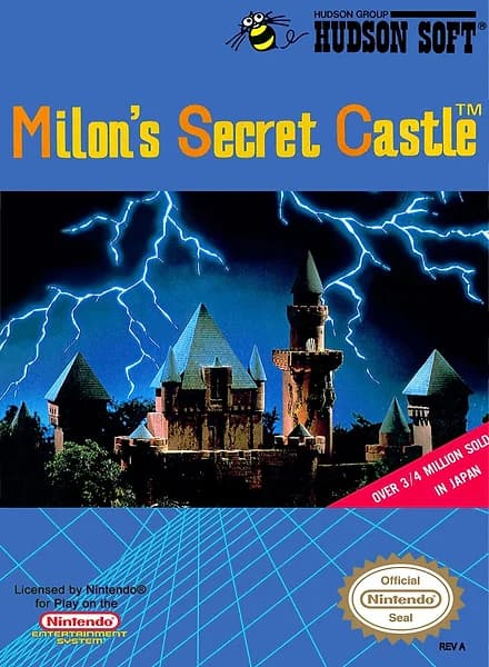 Milon's Secret Castle box art