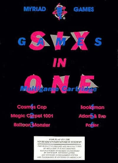 Myriad 6-in-1 Box Art