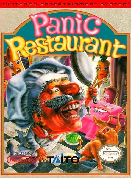 Panic Restaurant box art