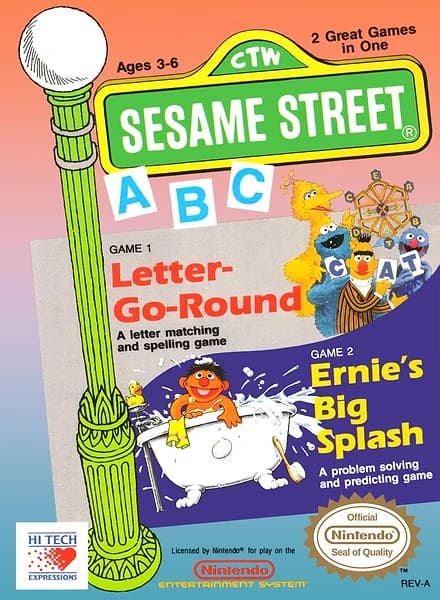Sesame Street: ABC box art