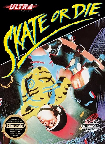 Skate or Die box art