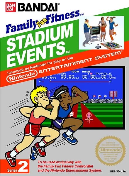 Stadium Events box art