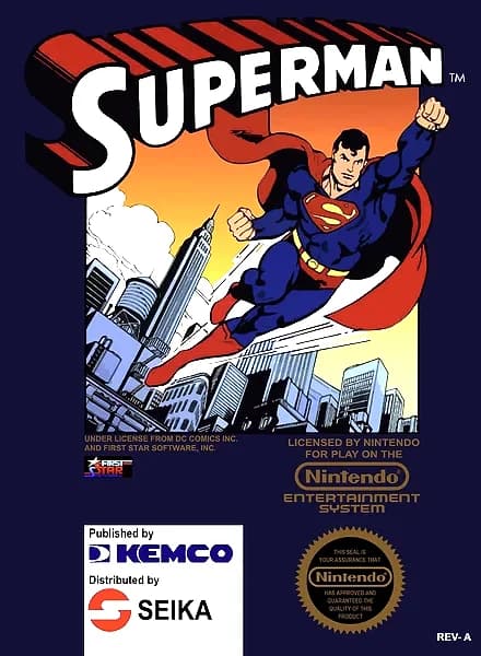 Superman box art