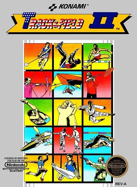 Track & Field II box art