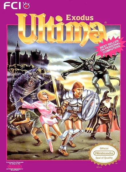 Ultima: Exodus box art