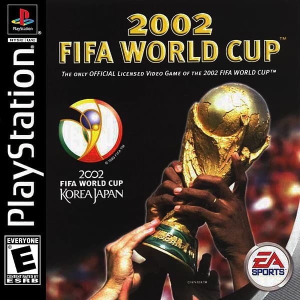 2002 FIFA World Cup Playstation 1 Box Art