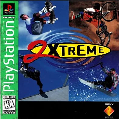 2Xtreme Playstation 1 Box Art