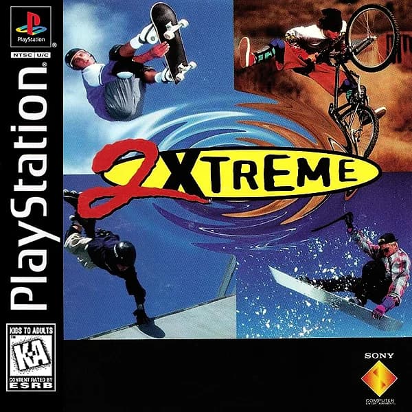 2Xtreme Playstation 1 Box Art