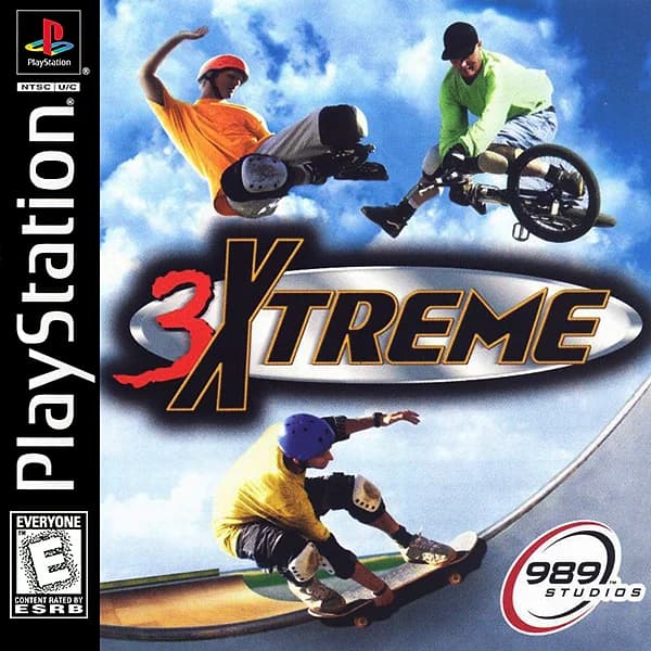 3Xtreme Playstation 1 Box Art